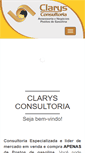 Mobile Screenshot of clarysconsultoria.com.br